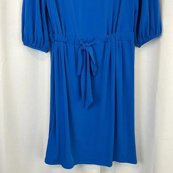 Max And Cleo Blue Women’s 3/4 Sleeve Dress Size M - Picture 5 of 7